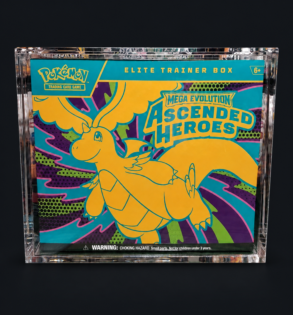 ETB Acrylic Display Case — Elite Trainer Box Protector