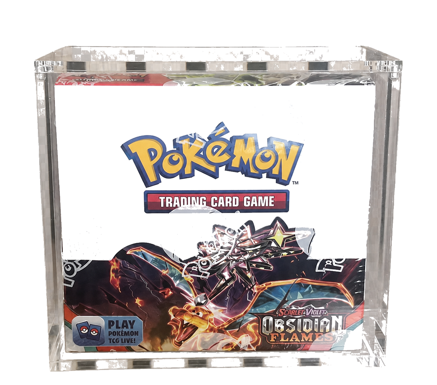 Booster Box Acrylic Display Case — Sealed Box Protector