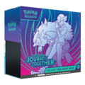 Pokémon Scarlet & Violet Journey Together standard Elite Trainer Box front and side stock image